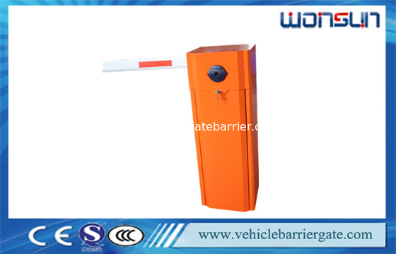 Puerta automática roja del auge de la barrera del auge con el brazo los 6m recto máximo para la gestión del vehículo